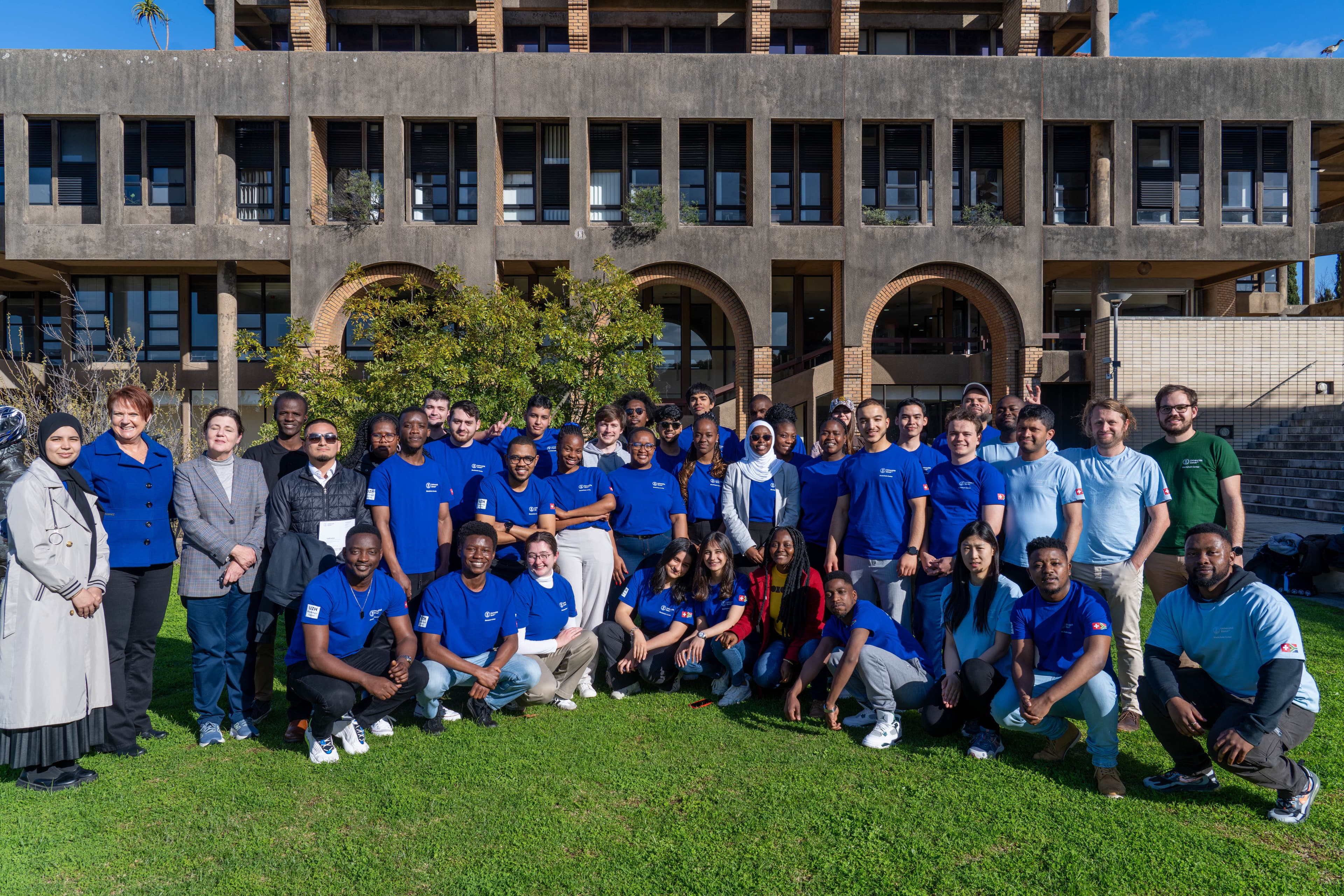 Giiyo Tech students posing together during a STEM learning session
