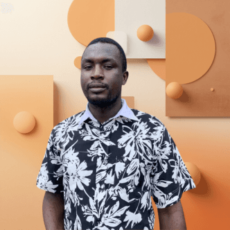 Portrait of Ndanga Frank, Community Outreach & Partnerships Ambassador at Giiyo Tech